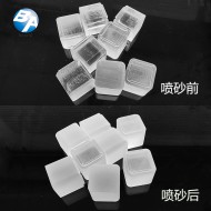 亚克力喷砂效果