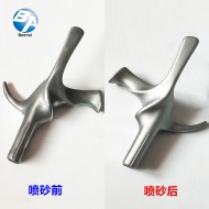 金属配件喷砂