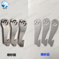 铝件喷砂效果