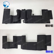 聚氨酯件喷砂