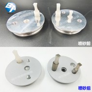 铝件喷砂