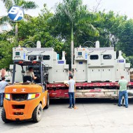 防爆输送式喷砂机 