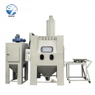 BA-1500TD-5台车转盘半自动喷砂机 