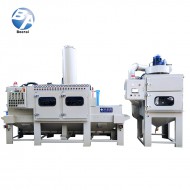 防爆旋风输送式喷砂机