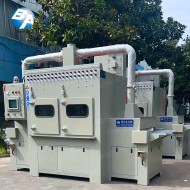 防爆双线提升输送式喷砂机