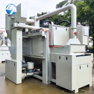 防爆提升输送式喷砂机