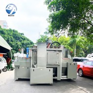 防爆提升输送式喷砂机