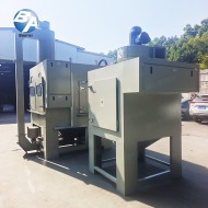 全自动回转转盘式喷砂机 