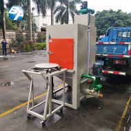 台车转盘湿式喷砂机 