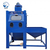 湿式台车转盘式喷砂机 