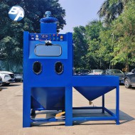 湿式台车转盘喷砂机 