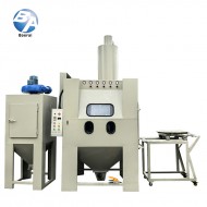 BA-1500TD-5台车转盘半自动喷砂机 