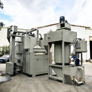 BA-1800SA-28双面输送式喷砂机 