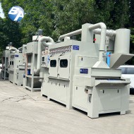 防爆双线提升输送式喷砂机 