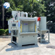 防爆全自动回转转盘式喷砂机 