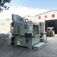 防爆全自动回转转盘式喷砂机 