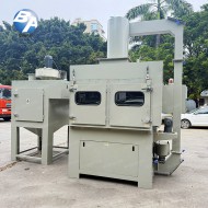 全自动回转转盘式喷砂机 