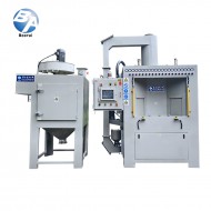 全自动回转转盘式喷砂机 