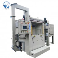 全自动回转转盘式喷砂机 