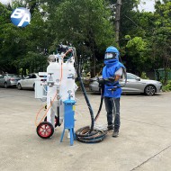 BA-DB500开放式喷砂机 