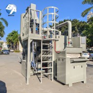 提升输送式喷砂机 