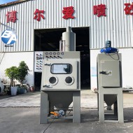 滚筒式自动喷砂机 