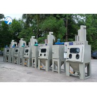 滚筒式自动喷砂机 