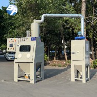 PLC滚筒式自动喷砂机 