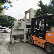 旋风式防爆输送式喷砂机配湿式集尘机 