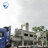 旋风式防爆输送式喷砂机配湿式集尘机 