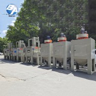 旋风式喷砂机配干式喷砂机 