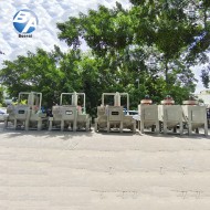 旋风式喷砂机配干式喷砂机 