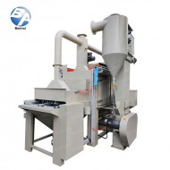 双线全自动防爆输送式喷砂机 