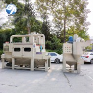 双线全自动防爆输送式喷砂机 