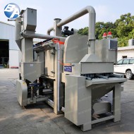 双线全自动防爆输送式喷砂机 