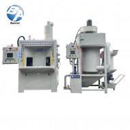 防爆全自动回转转盘式喷砂机 