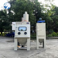 自动滚筒式喷砂机