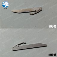 钛合金干喷效果