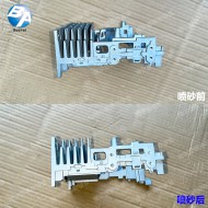 不锈钢干喷效果