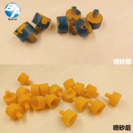 橡胶喷砂加工 