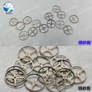 金属件喷砂效果 