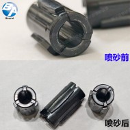 塑胶件喷砂效果
