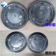 塑料喷砂效果 