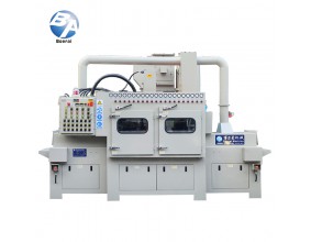 提升输送式喷砂机 