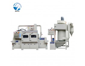 提升输送式自动喷砂机（带湿式集尘机） 