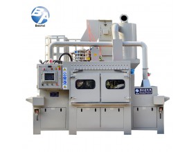 防爆提升输送式喷砂机（自带筛砂机） 