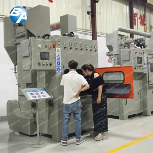 客户上门查看样机