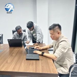 与印度客户商讨方案